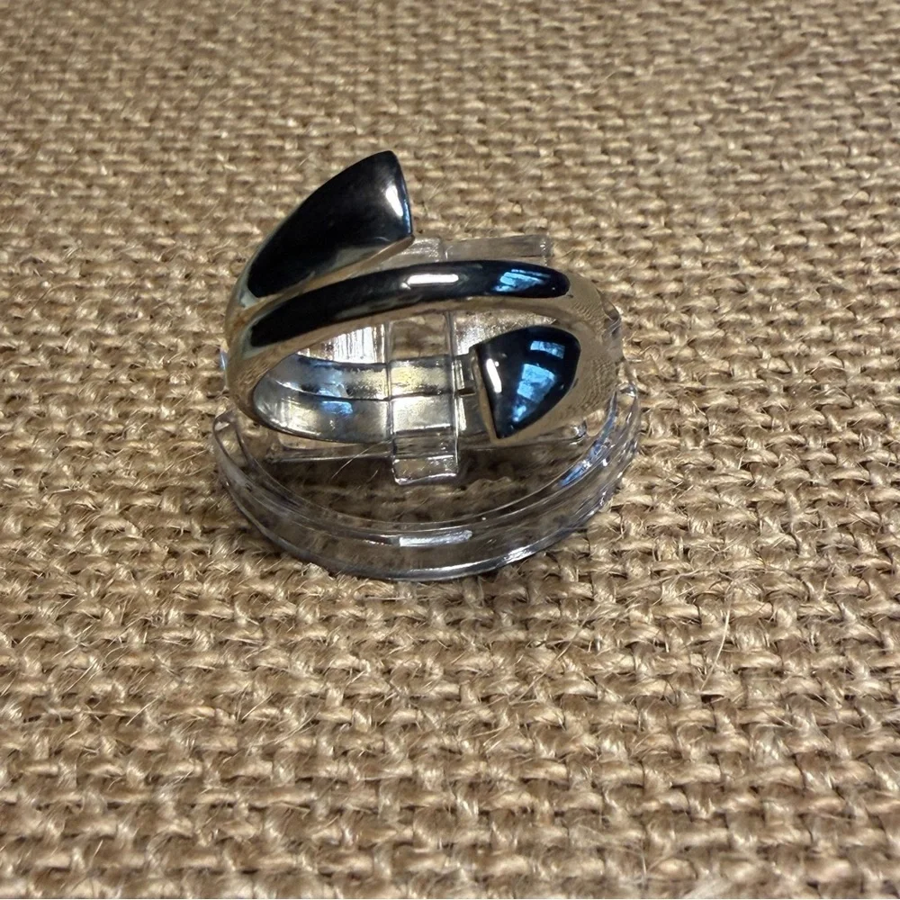 Sterling Silver Wrap Ring Size 7